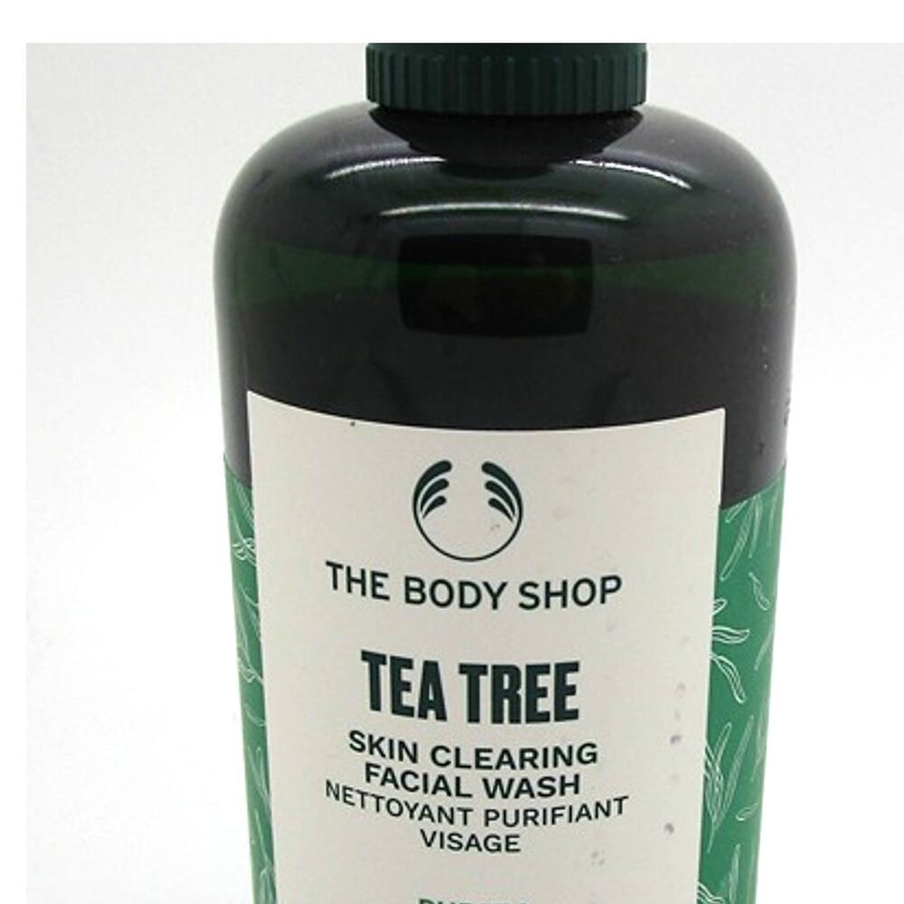 The Body Shop TEA TREE Skin Clearing FACIAL WASH 8.4 fl oz NEW